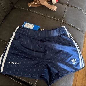 Adidas sporty and rich shorts. New with tags